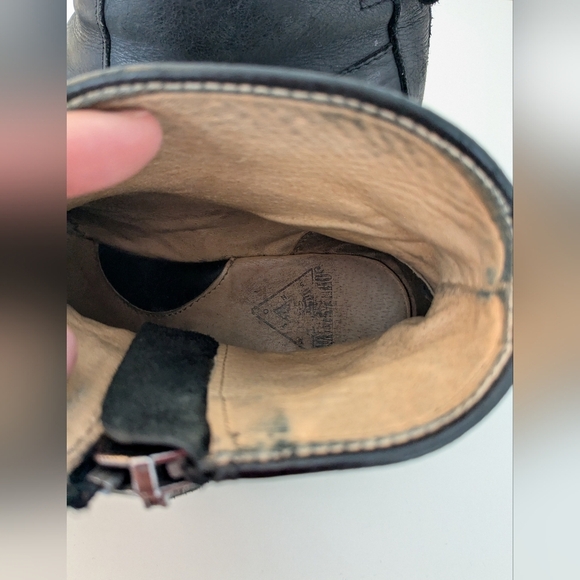 John Fluevog Black Ankle Boots - Picture 6 of 9